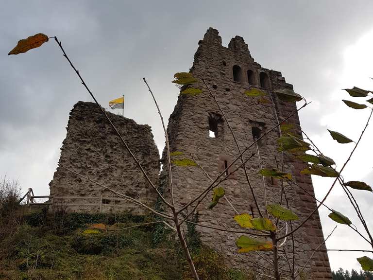 Ruine Schenkenburg Wanderungen und Rundwege komoot