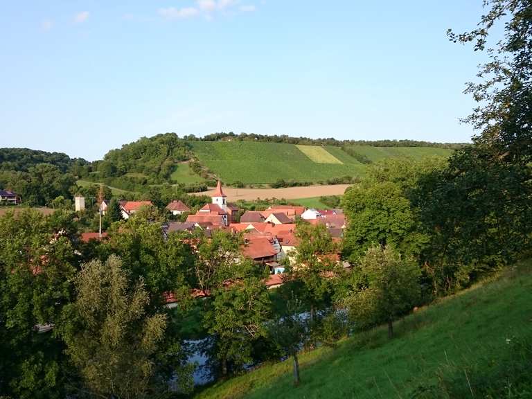 fahrrad bad mergentheim nach rothenburg ob der tauber