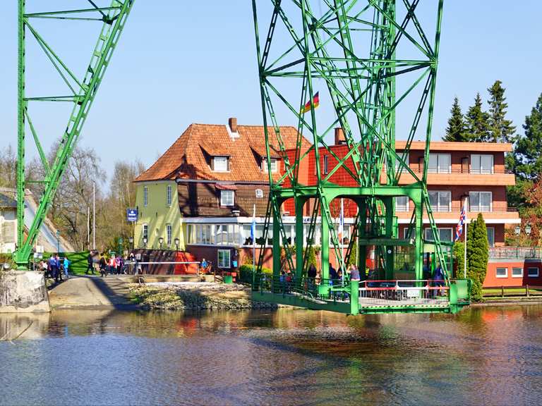 Schwebefähre Osten Hemmoor, Cuxhaven Radtouren