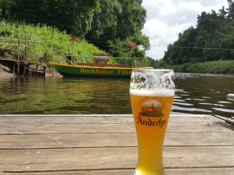 Klasse Mountainbike-Revier – Fußgänger- Fahrrad Brücke ...