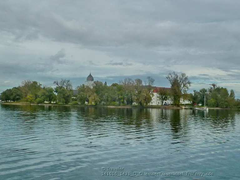 Insel Frauenchiemsee Wanderungen und Rundwege komoot