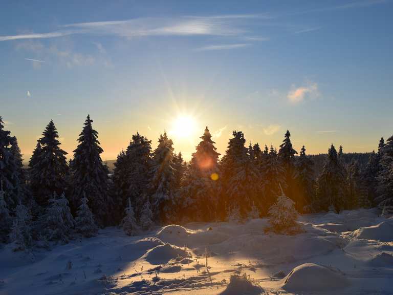 Brockengipfel (Höchster Punkt Sachsen-Anhalt): Wanderungen und Rundwege ...