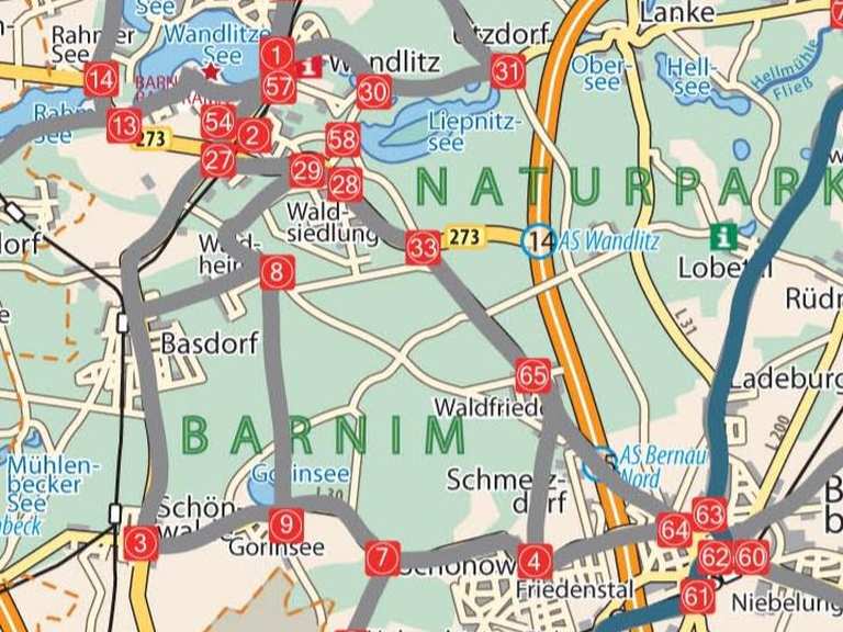 Basdorf Knotenpunktsystem Knoten 24 - Cycle Routes and Map | Komoot