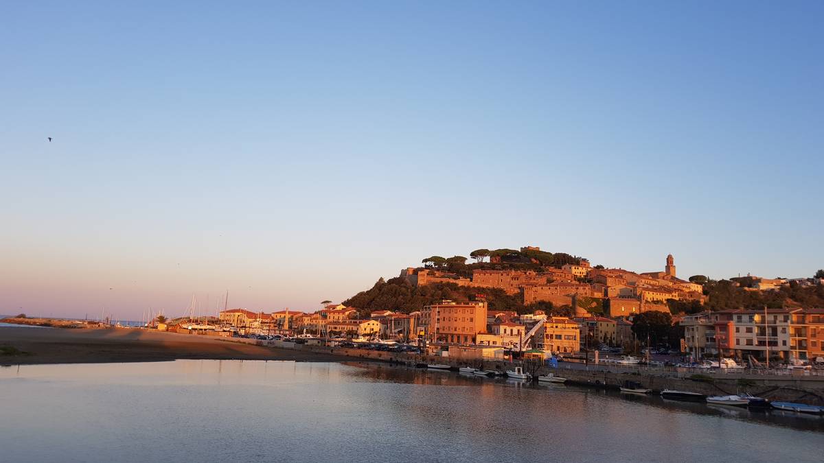 Vue Panoramique De Marina Di Grosseto – Photo/Tableau D'époque