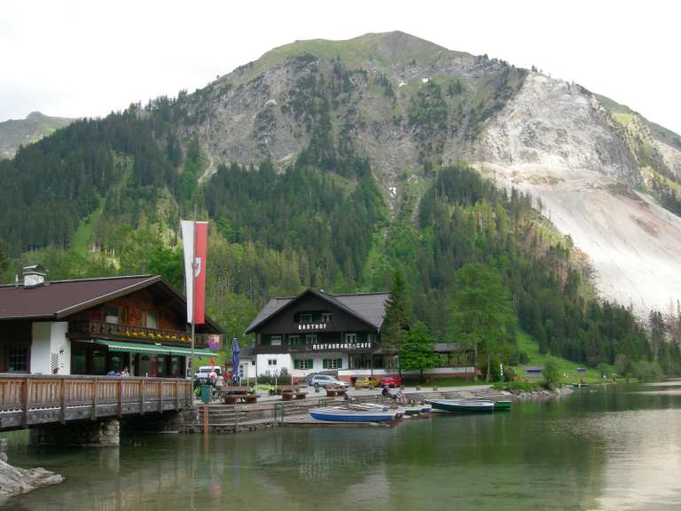 Vilsalpsee Westufer Oberjoch, Oberallgäu Radtouren