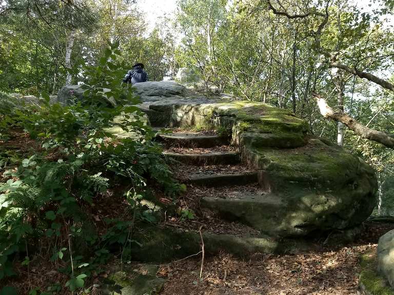 Sofaklippe Bodensteiner Klippenplateau Runde von Bodenstein