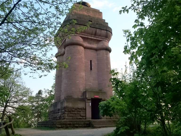 Bismarcksäule Wanderungen und Rundwege komoot