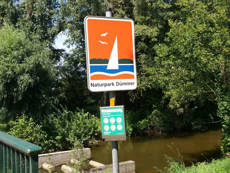 Radweg am Dümmer See Radtouren und Radwege komoot