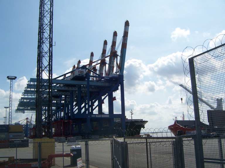 bremerhaven komme ich mit dem fahrrad zum hafen