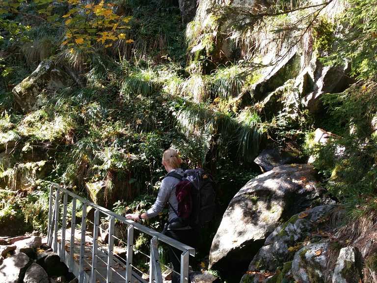 Felsenweg Col de la Schlucht Ferme
