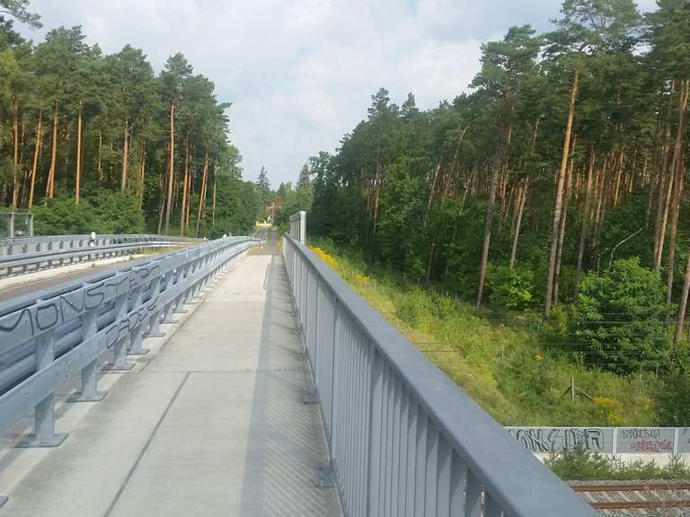 Radweg Gleislinse Fahrradweg GrünauSchmöckwitz Runde