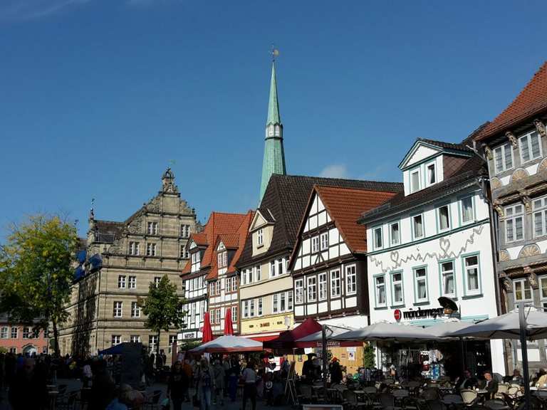 Rattenfängerstadt Hameln Radtouren und Radwege komoot
