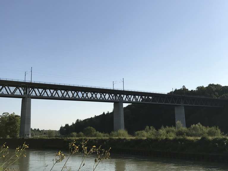 Großhesseloher Brücke Radtouren und Radwege komoot