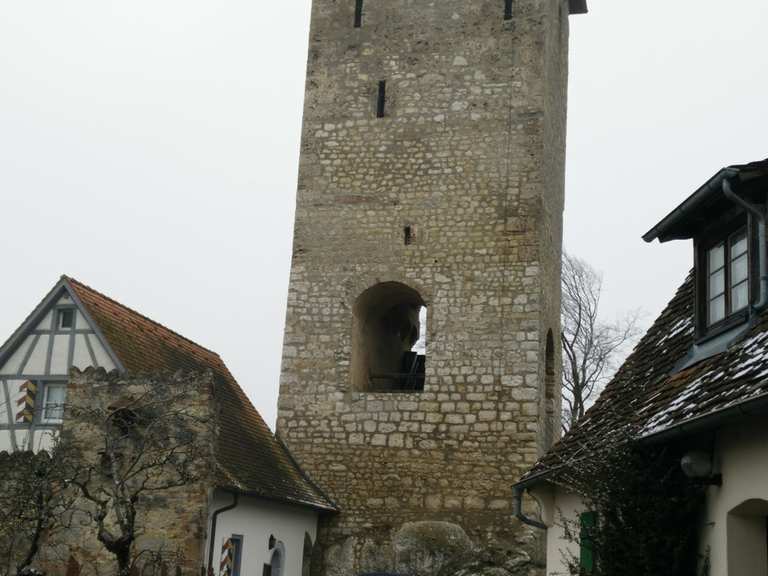 Burg Rechtenstein (Ruine) Wanderungen und Rundwege komoot