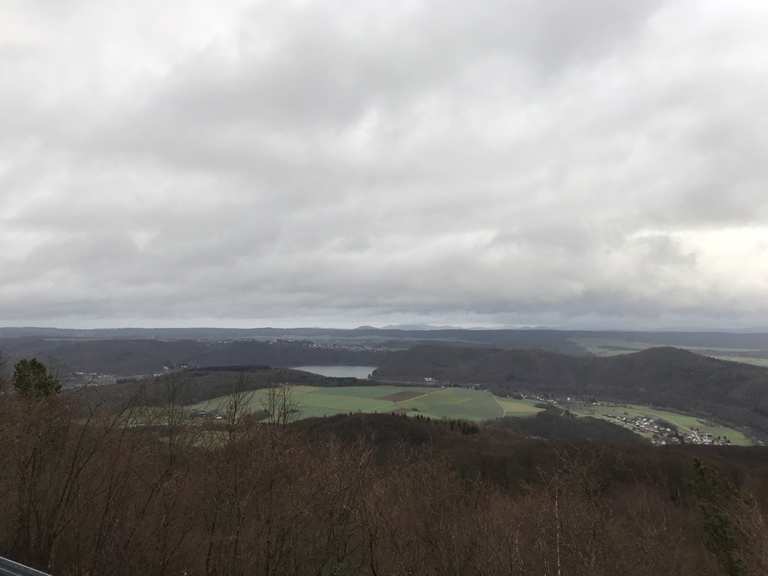 Aussichtspunkt Peterskopf - Oberbecken Waldeck II Routes for Walking ...