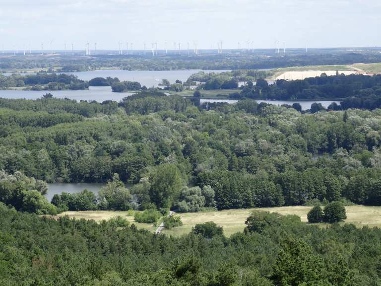 Aussichtsturm Götzer Berge Radtouren und Radwege komoot