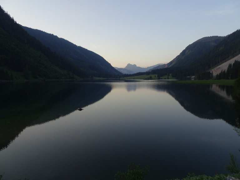 Vilsalpsee Westufer Oberjoch, Oberallgäu Radtouren