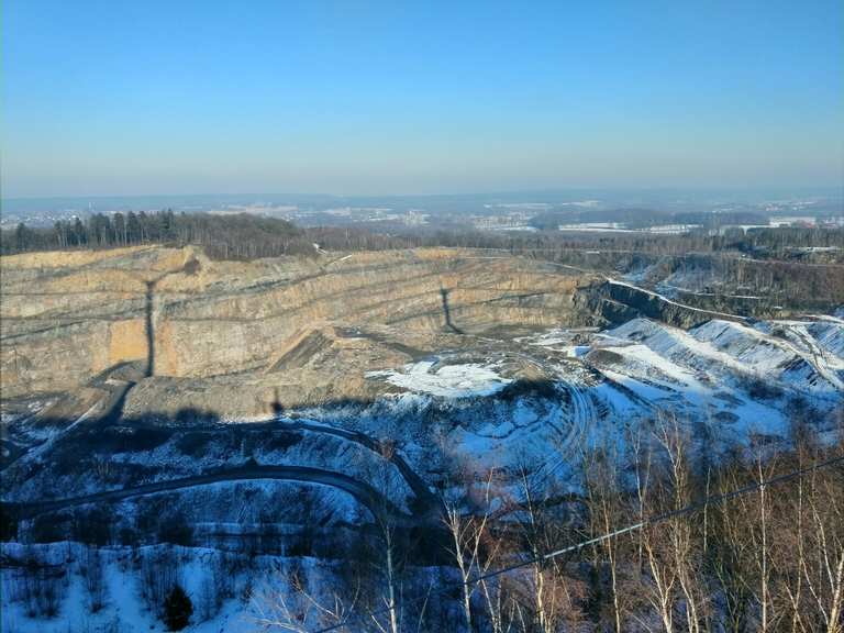 Aussicht am Piesberg Wanderungen und Rundwege komoot