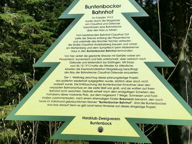 GerhardGärtnerHütte (HWN 138 Braunseck) Wanderungen und Rundwege