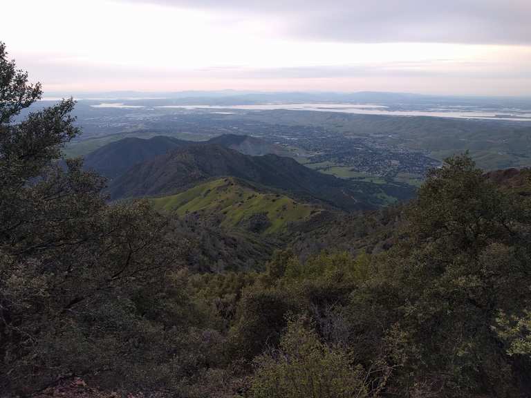 Mount Diablo Summit Routes for Walking and Hiking Komoot