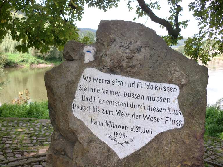 Werra + Fulda = Weser Hann. Münden, Göttingen RadtourenTipps