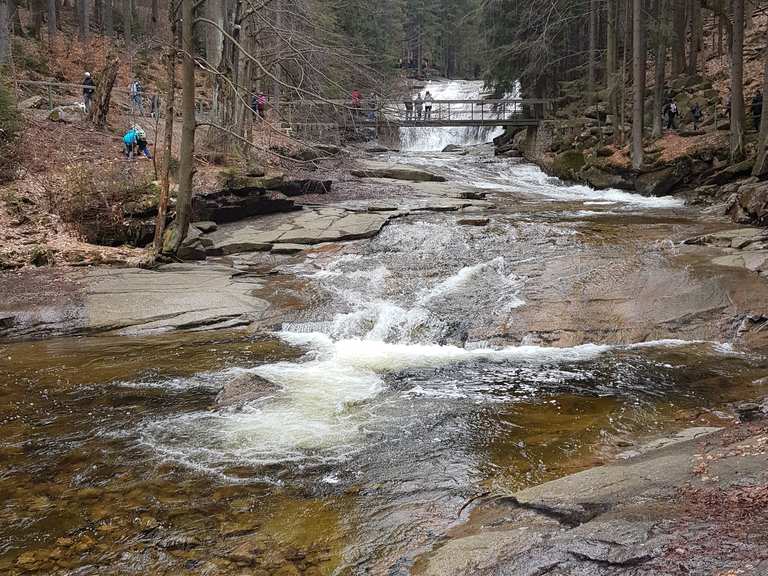 Mumlavský vodopád Wanderungen und Rundwege komoot