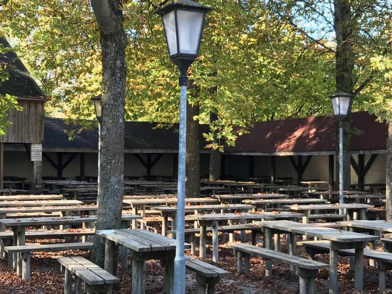 Biergarten Mühlenpark Garching bei München, München