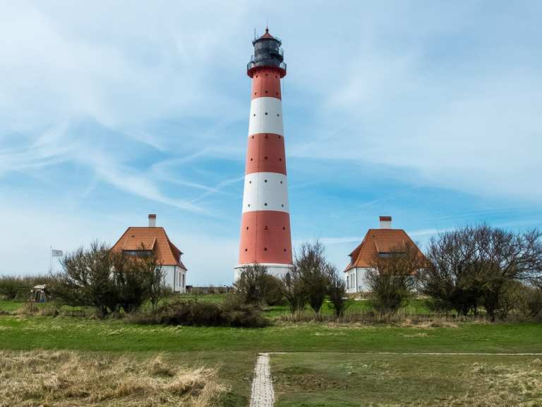 Leuchtturm Westerheversand: Wanderungen und Rundwege