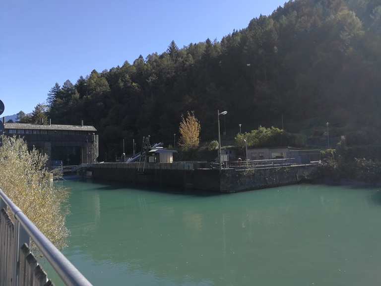 Wasserkraftwerk Töll Wanderungen und Rundwege komoot