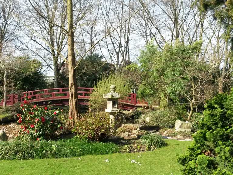 Japanischer Garten Leverkusen - Bergisches Land, Regierungsbezirk Köln