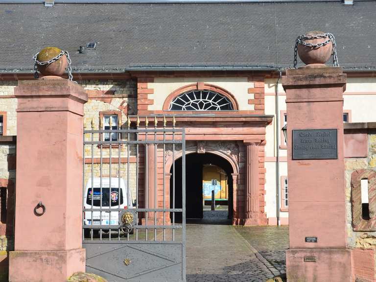 Reduit Mainz Kastel Wanderungen und Rundwege