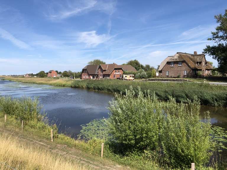 Radweg am Deich – Schlüttsiel Runde von Deezbüll | Fahrradtour | Komoot