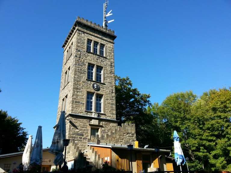 König-Johann-Turm und Bergbaude auf dem Valtenberg – Wander ...