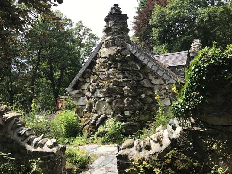 Swallow Falls And The Ugly House Loop From Betws Y Coed — Snowdonia 