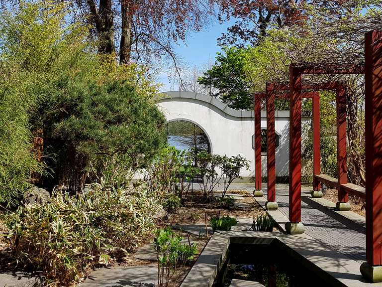 Chinesischer Garten der Harmonie, Zeuthen Wanderungen und Rundwege