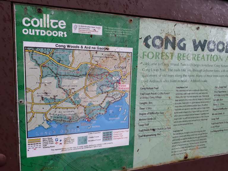 Cong Abbey, Pigeon Hole and Ashford Castle loop — County Mayo | hike ...