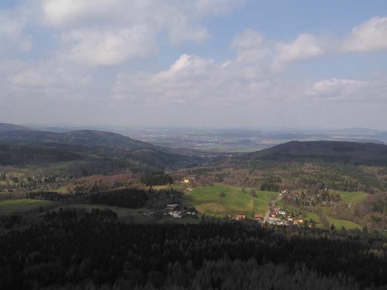 HochwaldTurmbaude Wanderungen und Rundwege komoot