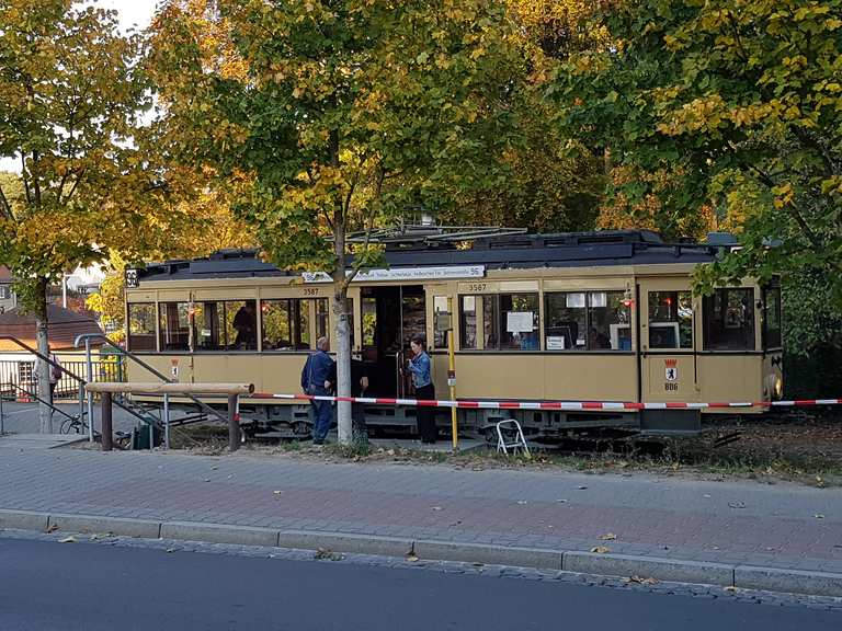 Historische Straßenbahn (Linie 96) Wanderungen und Rundwege komoot