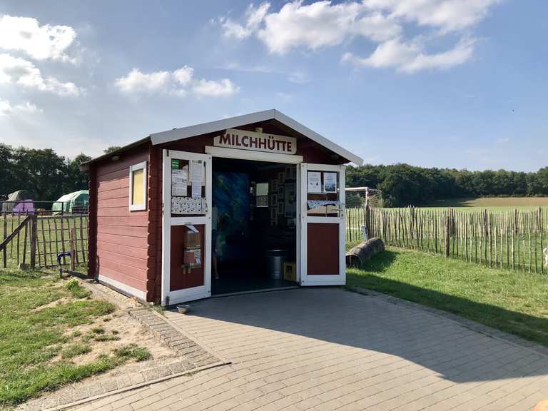 Milchhütte Bauer Godde Balkonpromenade Runde von Langenbochum