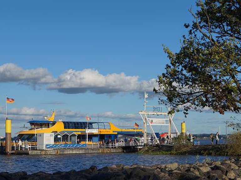 BlankeneseWedelLüheJorkCranzBlankenese Fahrradtour Komoot