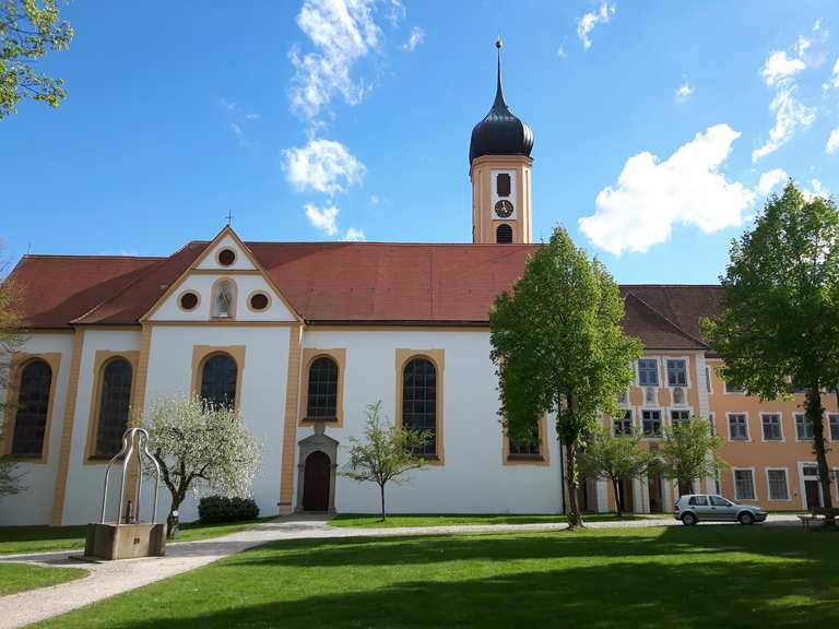 Kloster Oberschönenfeld: Wanderungen und Rundwege | komoot