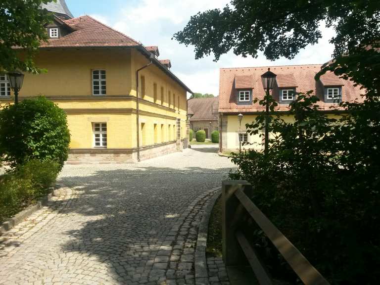 Wilde Steinach – Wasserschloss Mitwitz loop from Dörfles-Esbach | bike ...