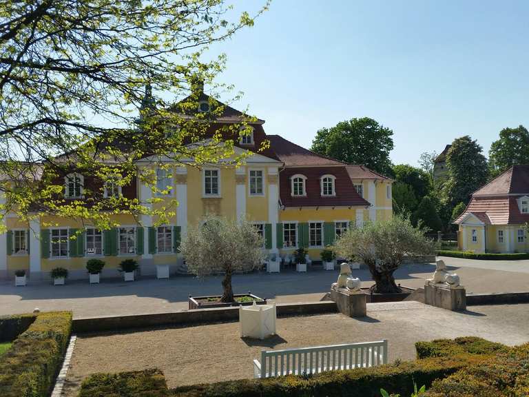 Friederikenschlößchen mit Parkanlage Wanderungen und Rundwege komoot