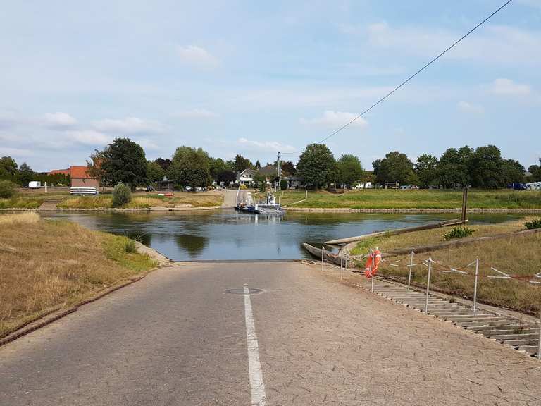 Fähre Großenwieden Radtouren und Radwege komoot