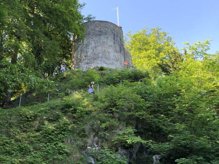 Burgruine Alt Ems www alt ems at Wandelroutes En Hikes Komoot