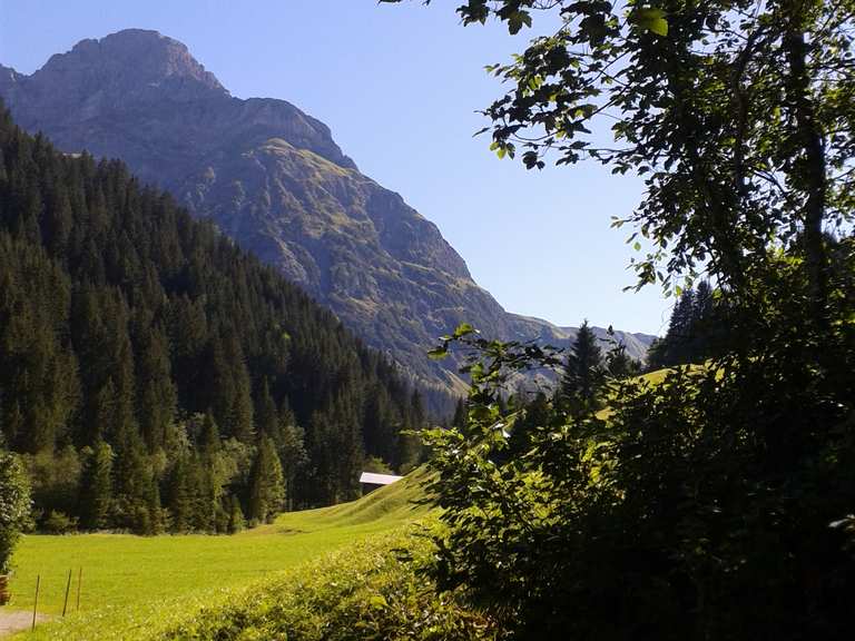 Idyllisches Derratal – Mittlere Spitalalpe Runde von Baad | Wanderung | Komoot