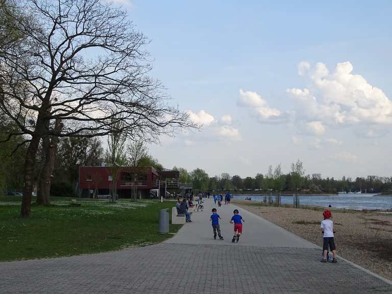 Strandbad MannheimNeckarau wandelroutes en hikes Komoot