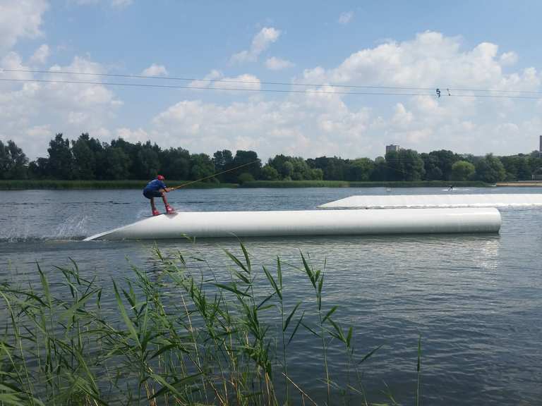 Wasserskianlage Reitbahnsee Neubrandenburg Wanderungen und Rundwege