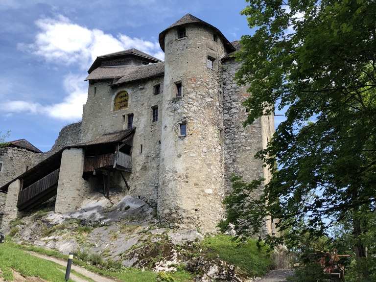 Burgruine Alt Ems Schloss Glopper Runde Von Platzbruck Wanderung 