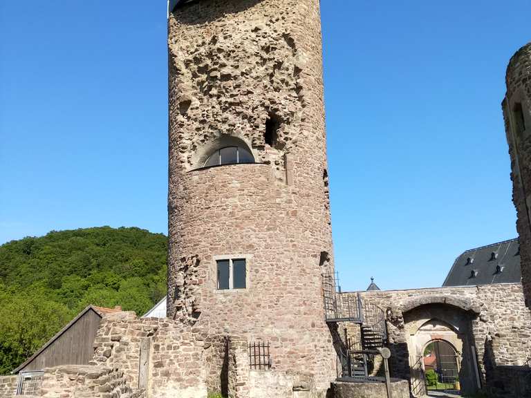 Burg Schwarzenfels MountainbikeTouren und Trails komoot